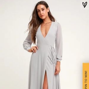 Lulu maxi sheer sleeve